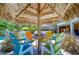 Enjoy a tropical drink under the tiki bar by the pool at 262 Banana Rd, Palm Harbor, FL 34683