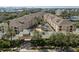 Aerial view of the apartment building and its surroundings at 501 Knights Run Ave # 1215, Tampa, FL 33602