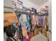 Walk-in closet with ample hanging and shelf space at 1361 Emerald Dunes, Sun City Center, FL 33573