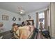 Bedroom with king-size bed and western decor at 1361 Emerald Dunes, Sun City Center, FL 33573