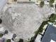 Aerial view of vacant lot ready for new construction at 625 80Th Ave, St Pete Beach, FL 33706