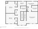 Two-story floor plan, 4 bedrooms, 3 bathrooms at 2820 N Central Ct, Tampa, FL 33602