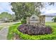 Creekview community entrance with landscaping at 11154 Creek Haven Dr, Riverview, FL 33569