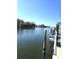 Scenic waterway view with homes and boats at 346 Madeira Cir, St Petersburg, FL 33715
