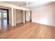 Bright bedroom with wood floors and closets at 101 Park N St, St Petersburg, FL 33710