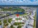 Aerial view of an apartment complex near a waterway at 4600 Marine Parkway # 104, New Port Richey, FL 34652