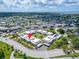 Aerial close-up of a condo building, pinpointing its location at 4600 Marine Parkway # 104, New Port Richey, FL 34652