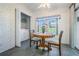Small breakfast nook with laundry access and window view at 37601 Neukom Ave, Zephyrhills, FL 33541