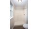 Clean bathroom with a shower and toilet at 5239 Tummel Ct, Wesley Chapel, FL 33545