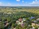 Wide aerial showcasing property's location in a peaceful neighborhood at 909 Shoals Landing Dr, Brandon, FL 33511