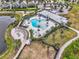 Community pool and recreation area with pergola at 11321 Alachua Creek Ln, Riverview, FL 33579