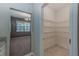 Walk-in pantry with wire shelving at 11321 Alachua Creek Ln, Riverview, FL 33579