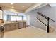 Modern kitchen with stainless steel appliances and ample cabinet space at 26607 Chimney Spire Ln, Wesley Chapel, FL 33544