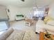 Spacious living and dining area with plenty of seating for Gathering and friends at 1745 Harbor W Cir, Largo, FL 33770