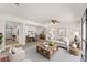 Bright and open living room with dining area featuring modern furnishings and decor at 5313 Bayshore Blvd # 5313, Tampa, FL 33611