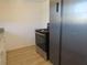 Modern kitchen with stainless steel appliances at 6026 22Nd N Ave # 5, St Petersburg, FL 33710