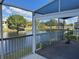 Screened porch overlooking the canal at 1873 Mazo Mnr # T2, Lutz, FL 33558