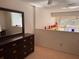 Bedroom with a view of the living area below at 1873 Mazo Mnr # T2, Lutz, FL 33558