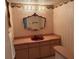 Vintage bathroom with updated sink and vanity at 1873 Mazo Mnr # T2, Lutz, FL 33558