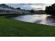 Evening view of the waterfront community at 1873 Mazo Mnr # T2, Lutz, FL 33558