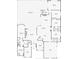 Two-story home floor plan featuring a spacious living area, kitchen, and multiple bedrooms at 918 Shoals Landing Dr, Brandon, FL 33511