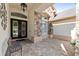 Spacious front entry with stone details and a bench at 918 Shoals Landing Dr, Brandon, FL 33511