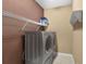 Functional laundry room with washer, dryer, and convenient shelving at 7127 Forest Mere Dr, Riverview, FL 33578