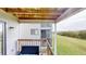 Private balcony with outdoor seating at 9550 Tara Cay Ct # 17, Seminole, FL 33776