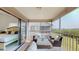 Spacious balcony with seating and scenic views at 9550 Tara Cay Ct # 17, Seminole, FL 33776