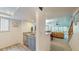 Kitchen and living area view at 9550 Tara Cay Ct # 17, Seminole, FL 33776