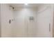 Clean shower with glass enclosure and modern fixtures at 9550 Tara Cay Ct # 17, Seminole, FL 33776
