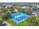 Four lighted tennis courts are available for residents at 5722 Biscayne Ct # 203, New Port Richey, FL 34652