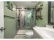 Spa-like bathroom with a walk-in shower and a stylish vanity at 5722 Biscayne Ct # 203, New Port Richey, FL 34652