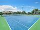 Two well-maintained tennis courts are ready for play at 2989 Brookfield Ln, Clearwater, FL 33761