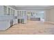 Modern kitchen with white cabinetry, wine cooler, and built-in beverage center at 3812 W Sevilla St, Tampa, FL 33629