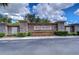 Stone entrance sign welcomes residents to Heron Preserve community at 19462 Paddock View Dr, Tampa, FL 33647