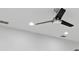 Modern ceiling fan with sleek design and lighting at 19433 Whispering Brook Dr, Tampa, FL 33647