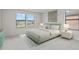 Serene bedroom with light green bed and stylish nightstands at 19433 Whispering Brook Dr, Tampa, FL 33647