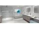 Luxurious bathroom with soaking tub and walk-in shower at 5701 Bowen Daniel Dr. # 1505, Tampa, FL 33616