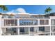 Modern fitness center with ocean views and various equipment at 5701 Bowen Daniel Dr. # 1505, Tampa, FL 33616