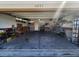 Garage with ample storage space and work bench at 11883 Brighton Knoll Loop, Riverview, FL 33579