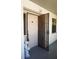 Inviting front entryway featuring a secure screen door and charming decorative accents at 1601 43Rd S N St # 224, St Petersburg, FL 33713