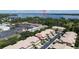 Aerial view showcasing property location near Tarpon Lake at 2539 Silverback Ct, Palm Harbor, FL 34684