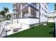 Community dog park with seating and play equipment at 10126 Gulf Blvd # Ph2, Treasure Island, FL 33706