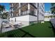 Community dog park with seating and play equipment at 10126 Gulf Blvd # Ph2, Treasure Island, FL 33706