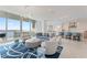 Bright living room with open floor plan, stylish furniture, and water views at 3401 Bayshore Blvd # 1801, Tampa, FL 33629