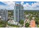 Aerial view of a luxury highrise building at 3401 Bayshore Blvd # 1801, Tampa, FL 33629