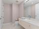 Modern bathroom with floating vanity and updated fixtures at 3401 Bayshore Blvd # 1801, Tampa, FL 33629