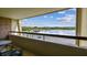 Peaceful balcony overlooking a serene lake and golf course at 36750 Us Highway 19 N # 04308, Palm Harbor, FL 34684