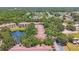 Scenic aerial perspective of community buildings with parking at 5608 Pinnacle Heights Cir # 305, Tampa, FL 33624